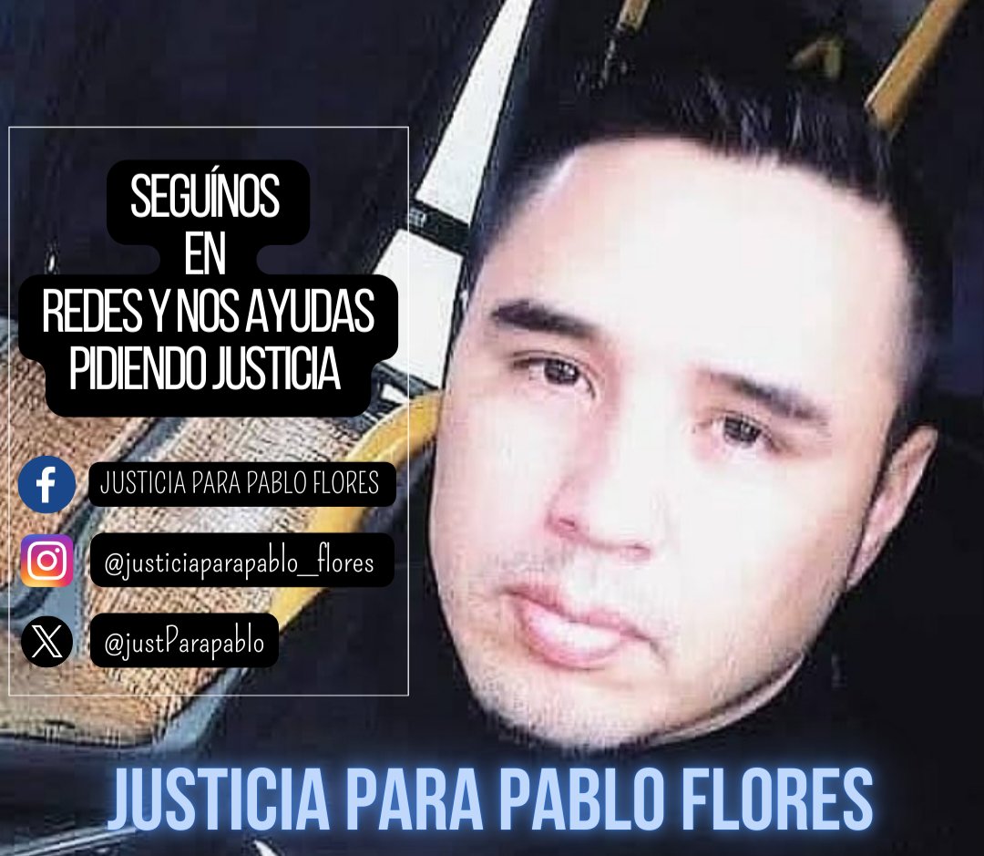 justParapablo's tweet photo. Somos una familia que pide #justicia no nos dejen solos, Segui y nos ayudas a difundir #justiciaparapabloflores #Pronalci @lanacionmas @A24COM @AmericaTV @telefenoticias @todonoticias @rbarbano @RicBenedetti @luisnovaresio @marianoyess @HeberYbaez @gustcarabajal https://t.co/gqMgqETyTV
