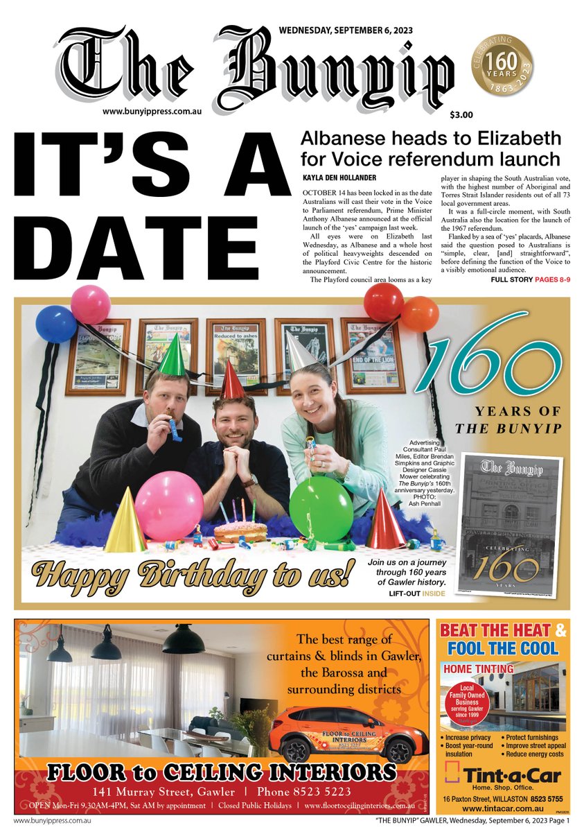 Bunyip Newspaper tweet media