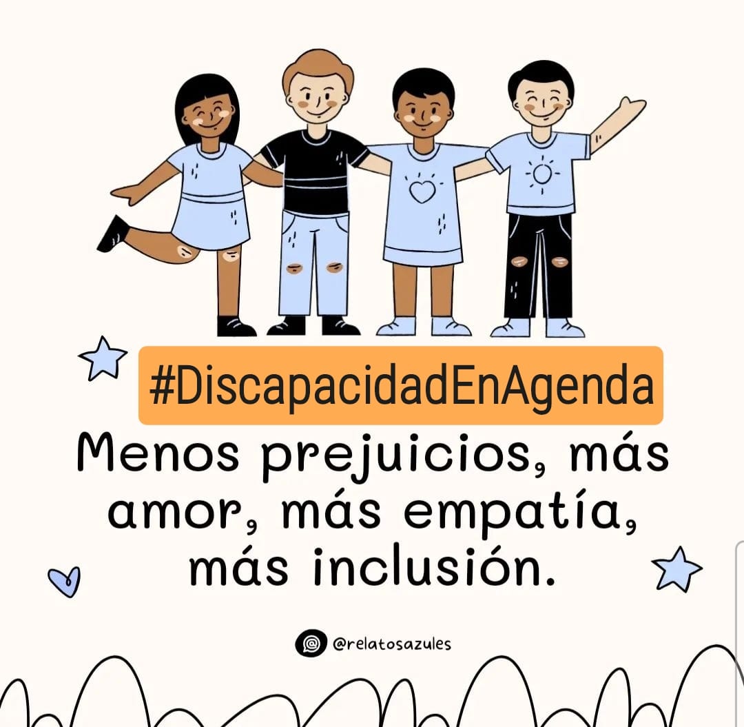 Pedimos a todos los candidatos incluyan la #discapacidadenagenda <a href="/PatoBullrich/">Patricia Bullrich</a> <a href="/RossiAgustinOk/">Agustín Rossi</a> <a href="/luispetri/">Luis Petri</a> <a href="/SergioMassa/">Sergio Massa</a> <a href="/Kicillofok/">Axel Kicillof</a> <a href="/RossiAgustinOk/">Agustín Rossi</a> <a href="/JMilei/">Javier Milei</a> <a href="/JuanGrabois/">Juan Grabois</a> <a href="/NicolasdelCano/">Nicolas del Caño</a> <a href="/myriambregman/">Myriam Bregman</a> <a href="/horaciorlarreta/">Larreta</a> <a href="/diegosantilli/">Diego Santilli</a> <a href="/jorgemacri/">Jorge Macri</a> <a href="/GugaLusto/">Martín Lousteau</a> <a href="/GerardoMorales/">Gerardo Morales</a>