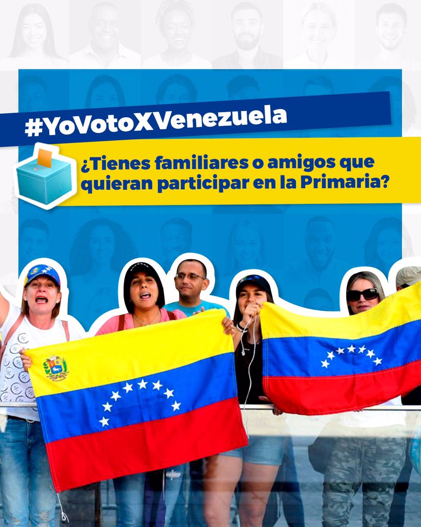 PUD_Falcon's tweet photo. Somos una inmensa mayoría de venezolanos los que queremos que las condiciones cambien por eso este #22Oct #YoVotoXVenezuela https://t.co/X3sPrGQsxe