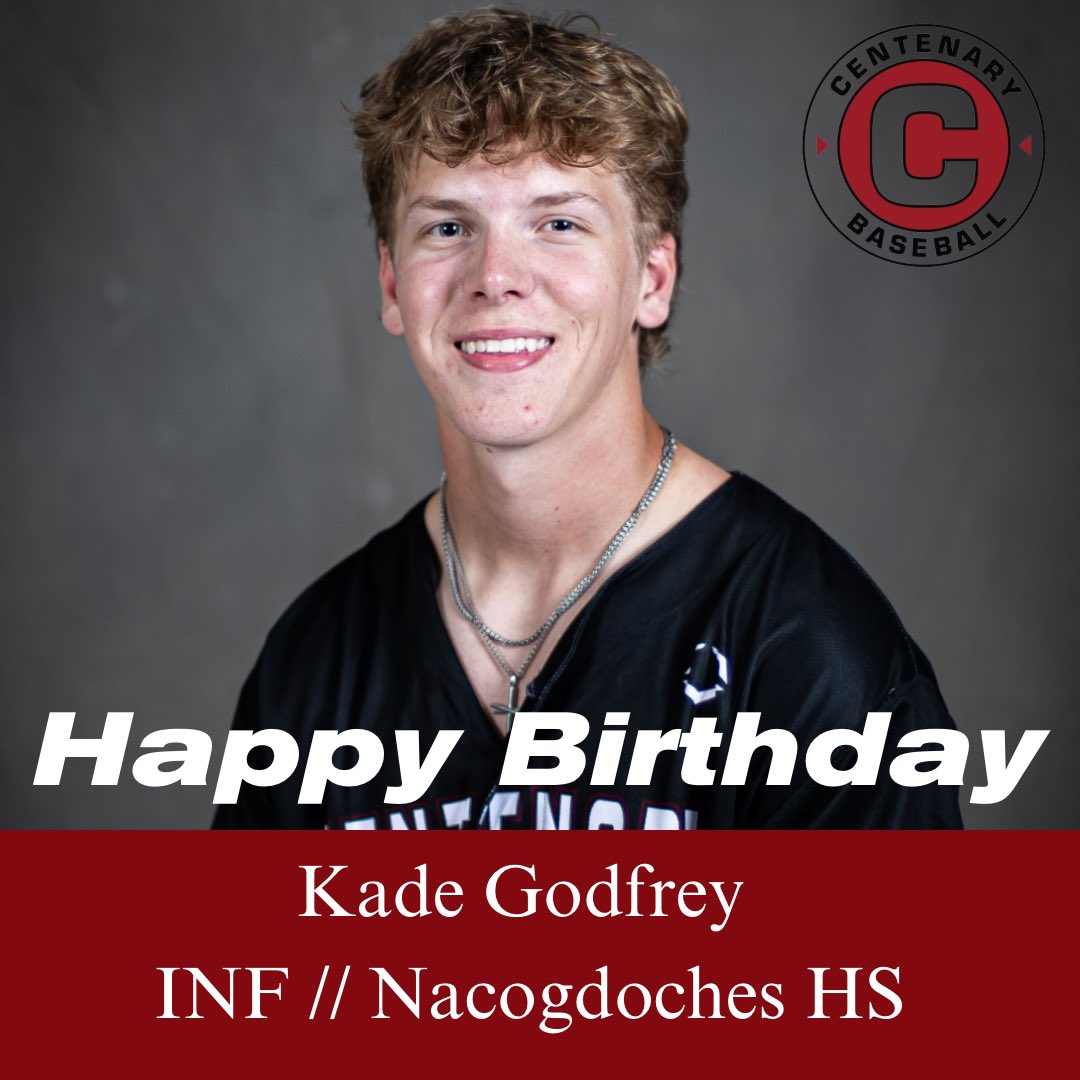 Happy Birthday to freshman infielder Kade Godfrey! 

#GentsBaseball | #DiamondGents | <a href="/kadegodfrey7/">kade godfrey</a>