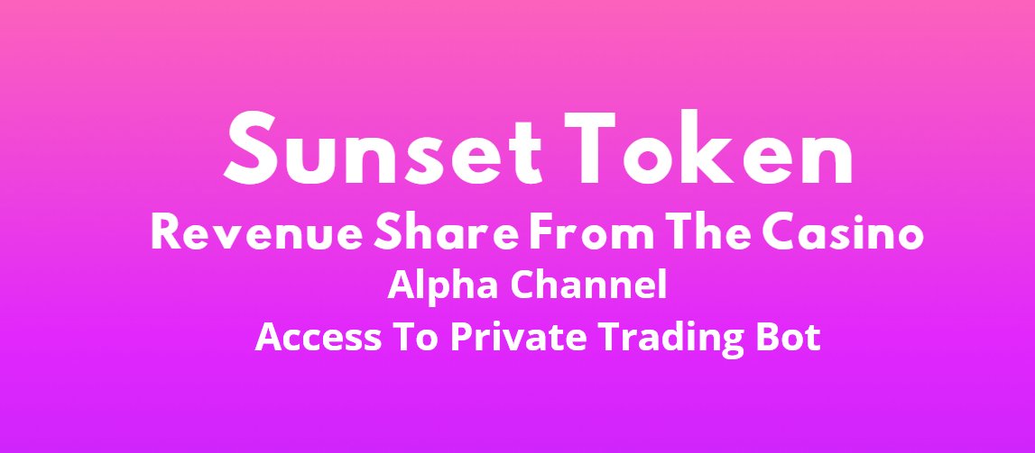 Sunset_Token's tweet photo. Enjoy The $SUNSET 🌇 https://t.co/O2QF2HHJzy