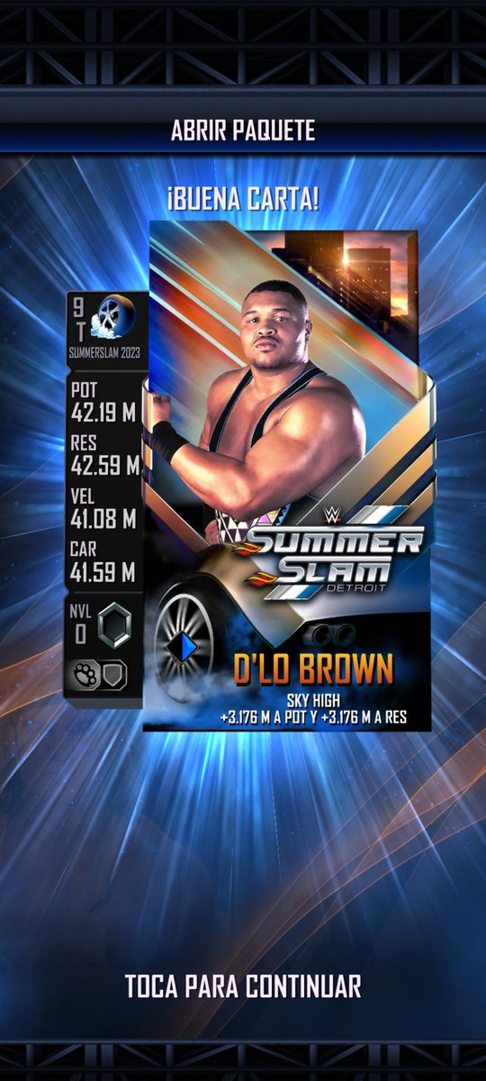 unrandom15_XD's tweet photo. Soy un Dios 😎 #WWESuperCard https://t.co/qKmDWbRiZg