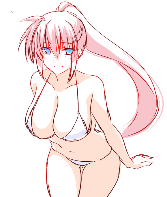 落書きシグナムねーさん
まだまだ暑いから!
ね? 