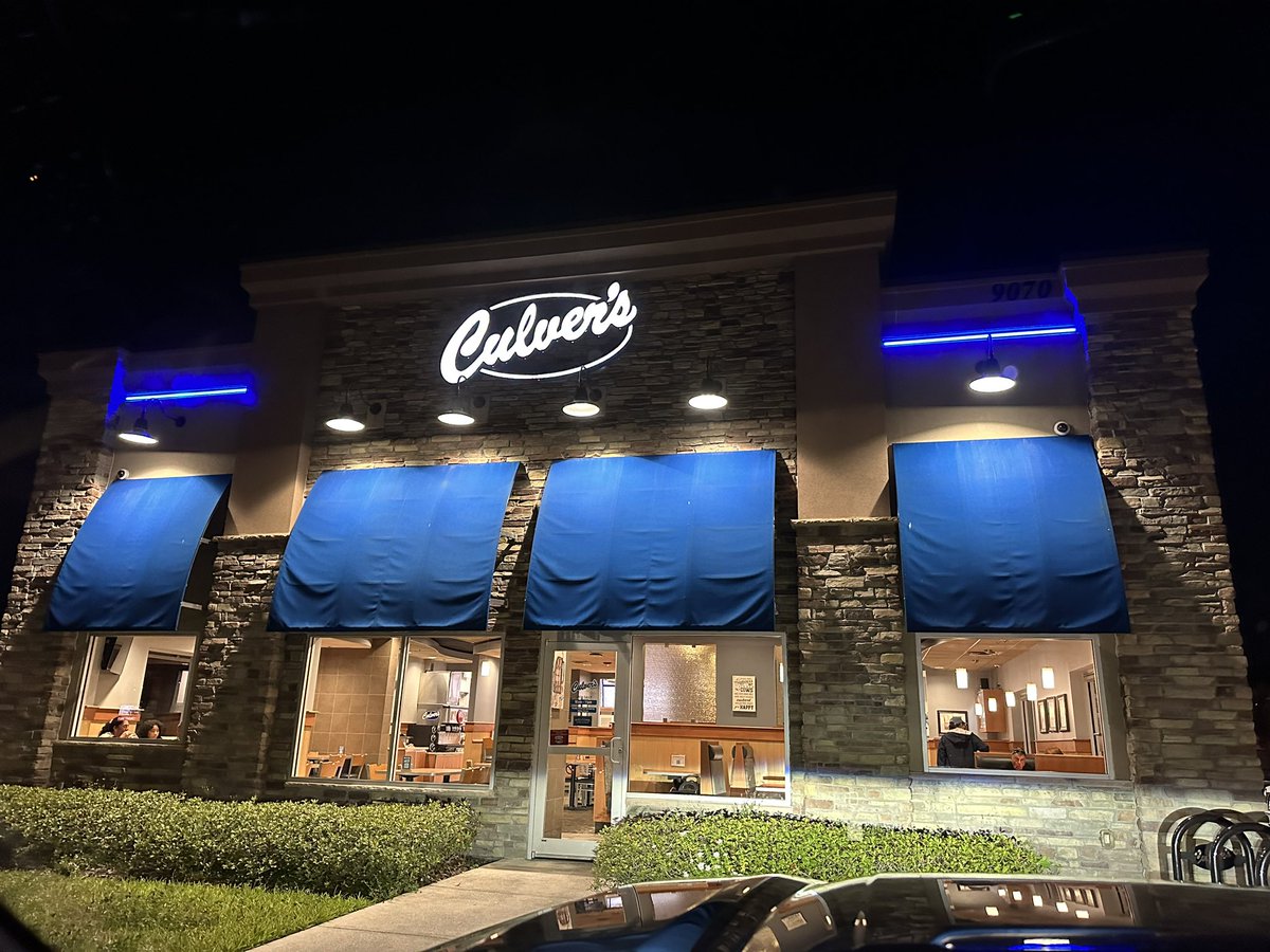 Nigel_Whitehall's tweet photo. I am sitting in my truck with wife and dog  eating Culver’s for the first time on the advice of @JonahDispatch on various podcasts. It is indeed some really good stuff.  Thanks. @culvers https://t.co/nflzQuzGfJ