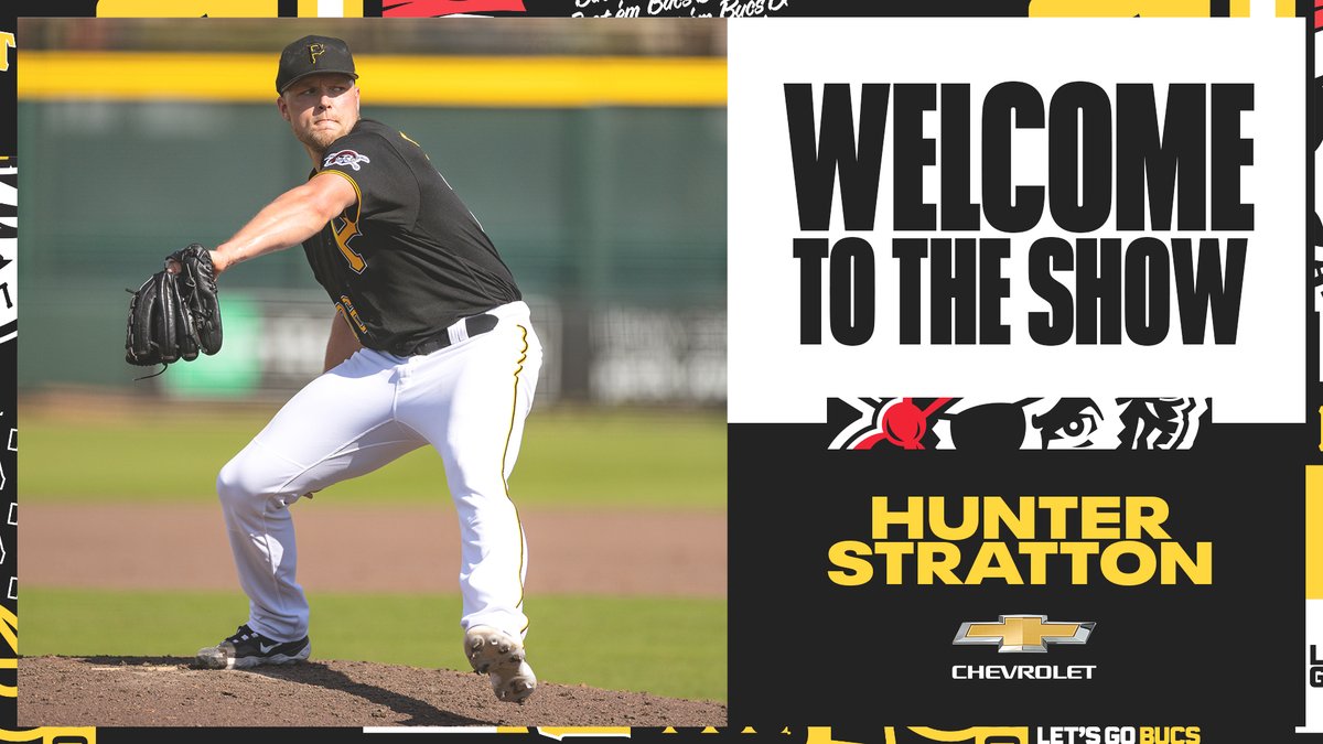 Pirates's tweet photo. Welcome to the Show, Hunter! https://t.co/sHyusH4rob