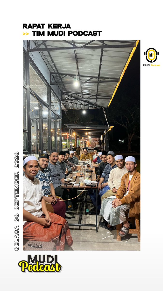 Kabar gembira..🥰
Insyallah MUDI Podcast akan tayang kembali dalam waktu dekat..
Nantikan... 🤗