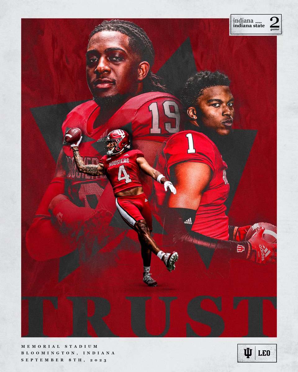 𝐓𝐑𝐔𝐒𝐓

Game 2 » Indiana State