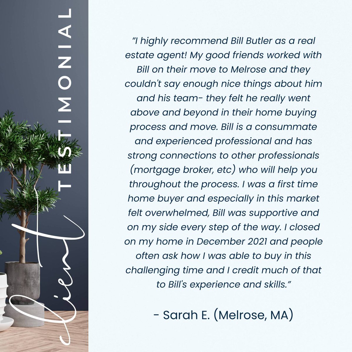 BillButlerBos's tweet image. 🏡🌟 Rave Review Alert! 🌟🏡

Meet our incredible Team Leader, Bill Butler of The Bill Butler Group! 🤝 If you're dreaming of buying your first home, let Sarah E's experience be your guide.

#testimonialtuesday  #realtorlife #makingdreamscometrue #realestate #firsttimehomebuyer