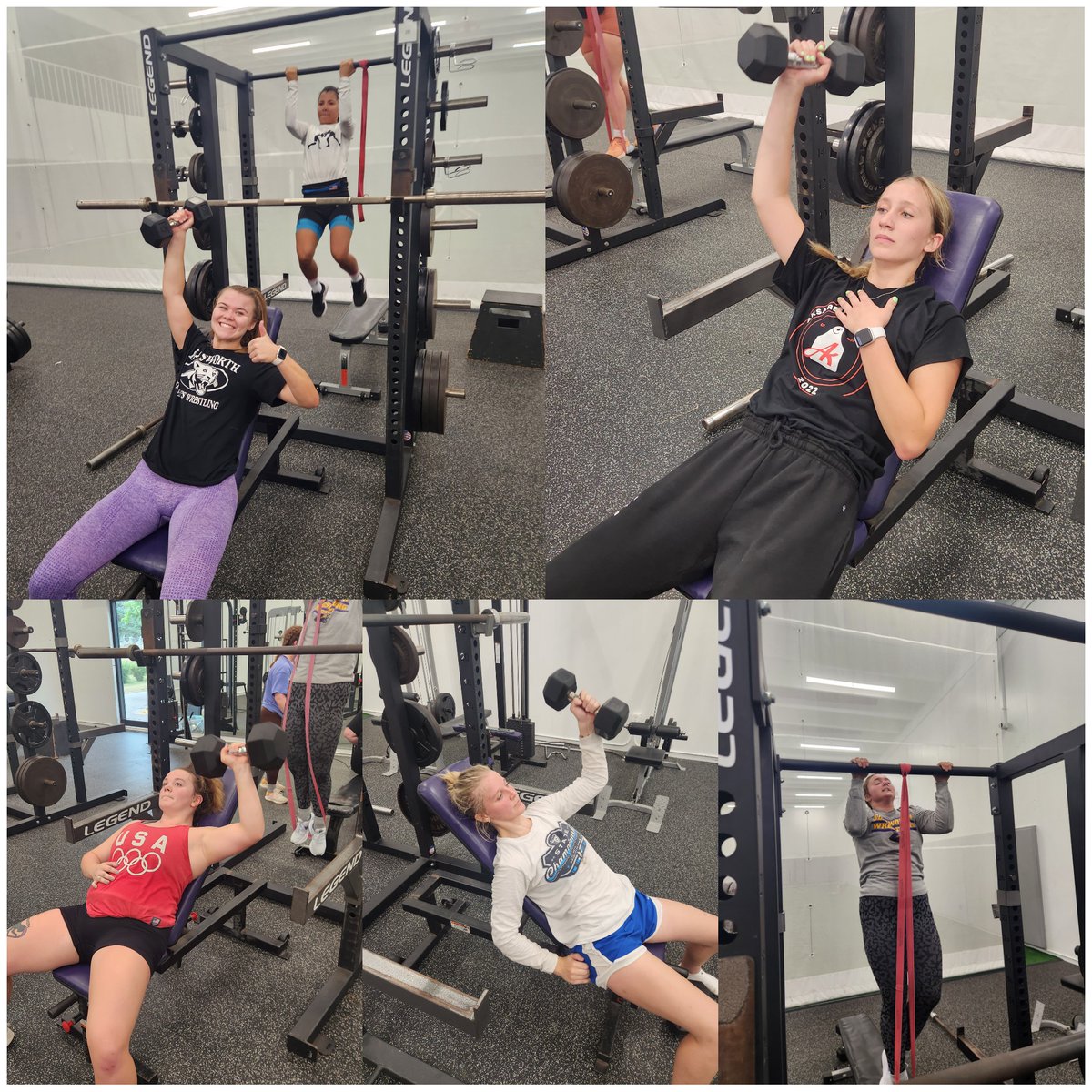 ecc_wwrestling's tweet photo. The ladies were putting in work today!
People may not know about us yet but they're gonna find out, cause we coming!!
#outworkeveryone #ECCPantherWrestling #PantherMenality #PantherTough #ALLIN #OneFamily #BuiltInIowaFalls https://t.co/z8qH1cBDI6