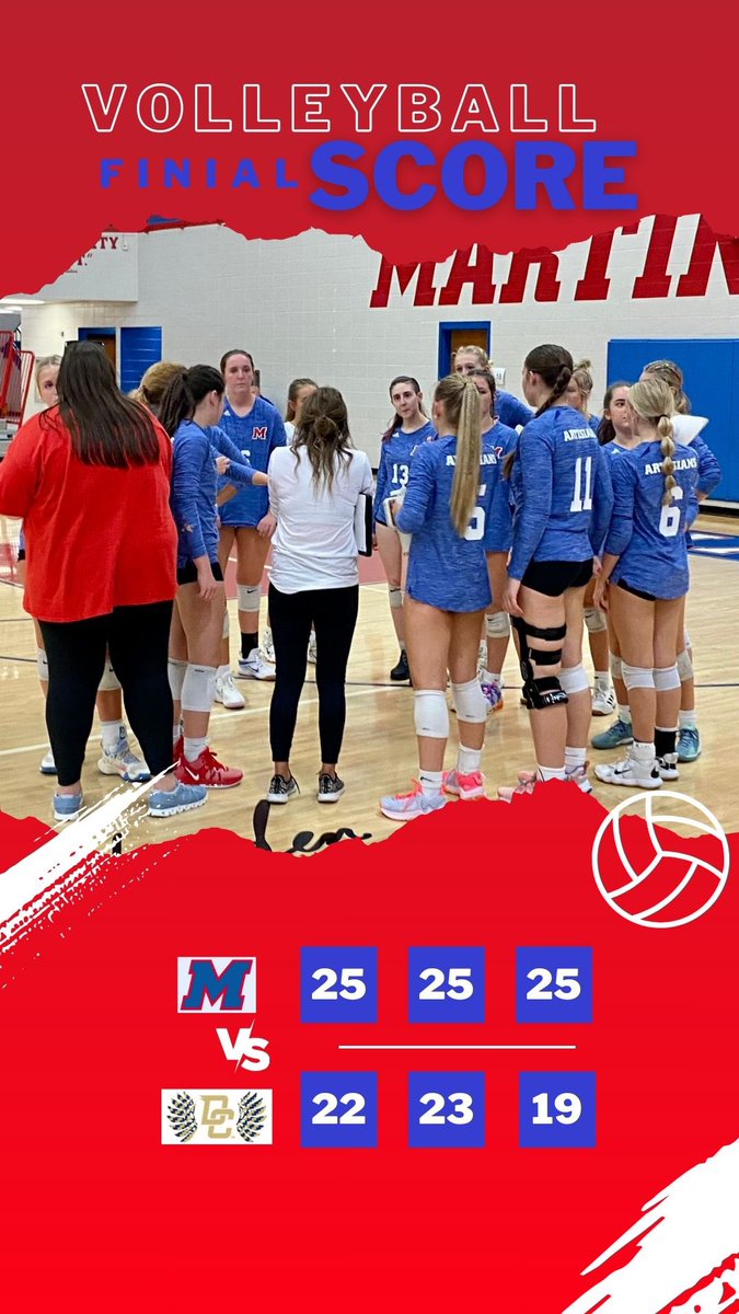 Taking home a win tonight for Varsity!! 
Freshmen &amp; JV both lost in two but will continue to fight. Home game on Thursday❕