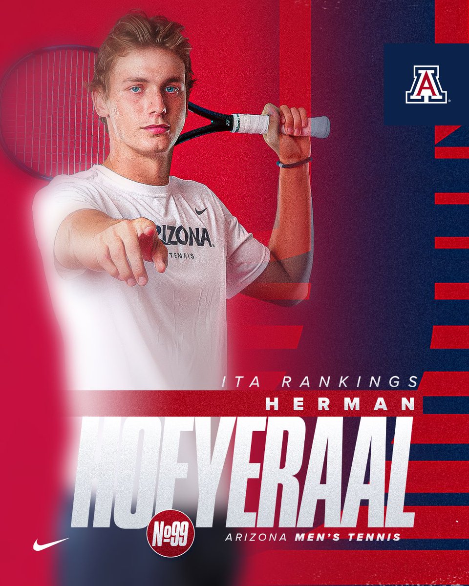 ArizonaMTennis's tweet image. That’s 🖐️ ranked Wildcats 😤

#BearDown x #ArizonaTennis