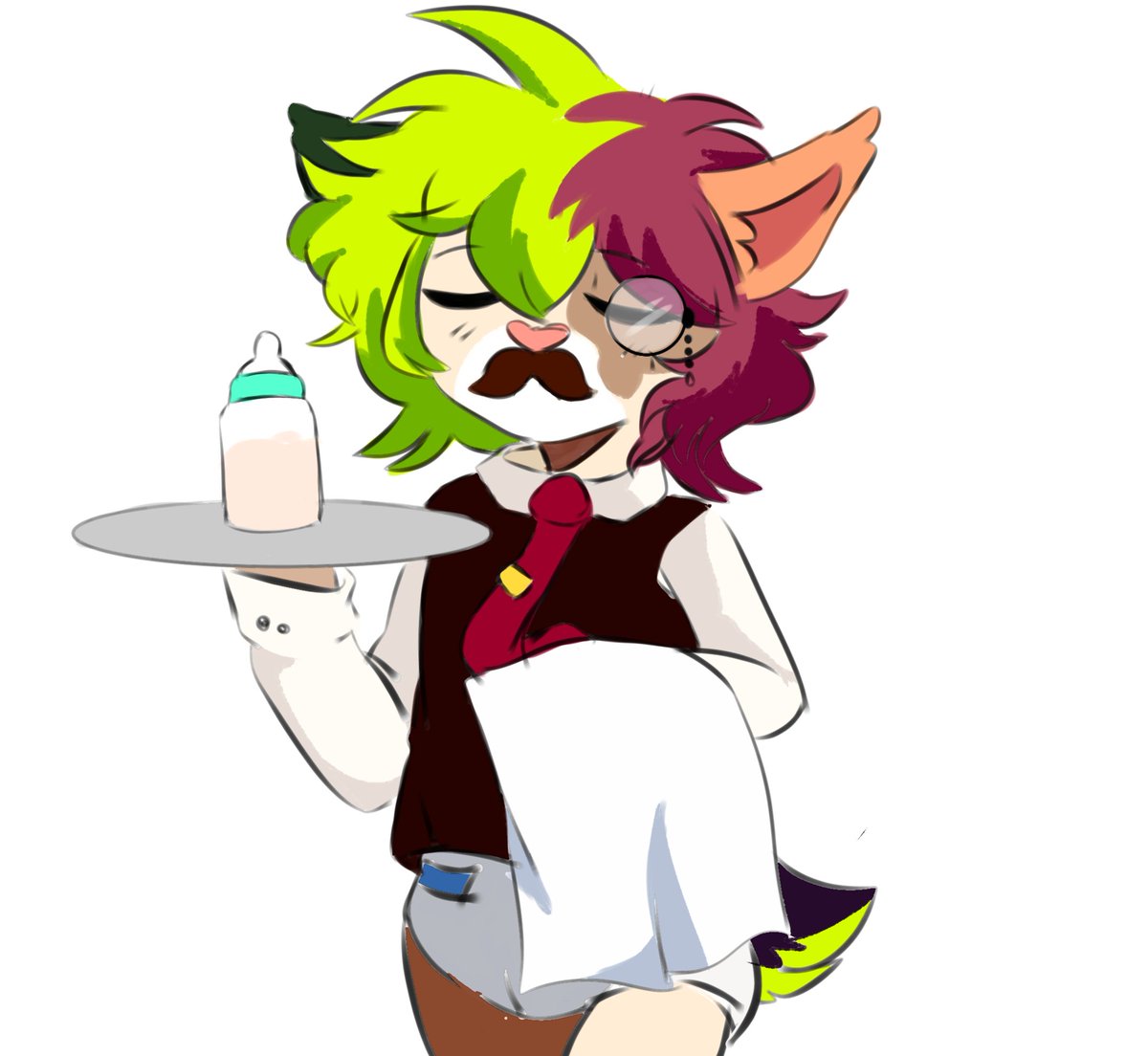 scrapchyps's tweet photo. Late night post hehe

here is your drink sir 😹
#babyfur #sfw #agere https://t.co/mZZF3ftXyb