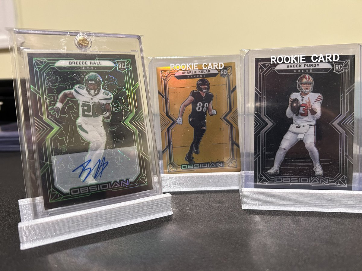 Shout out <a href="/ripheatcards/">RipHeatCards</a> for letting Breece join his buddies Brock &amp; Charlie

The best offensive trio in Iowa State history? 🌪️
