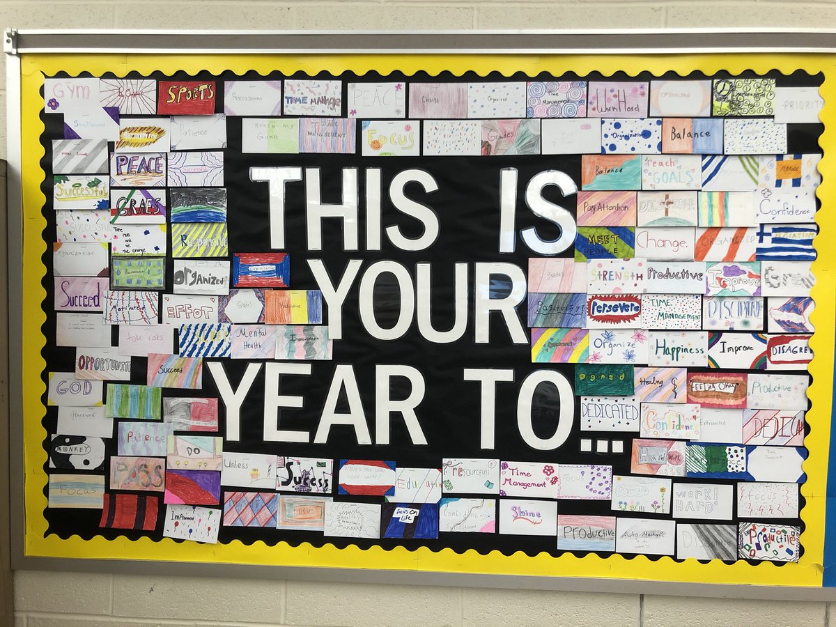 This is your year to….
Hoping my Ss will continue to keep their word in mind this school year.
#easd
