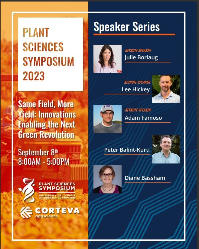 gsaspess23's tweet photo. 🌾Exciting news! Dr. Adam Famoso, assosciate professor at LSU AgCenter, will be joining UIUC's Plant Sciences Symposium as keynote speaker to discuss "Past, present, and future optimization of the LSU rice variety development program."

🗓️ Registration: https://t.co/kWpoWG6JBR https://t.co/iOK9ItbJSs