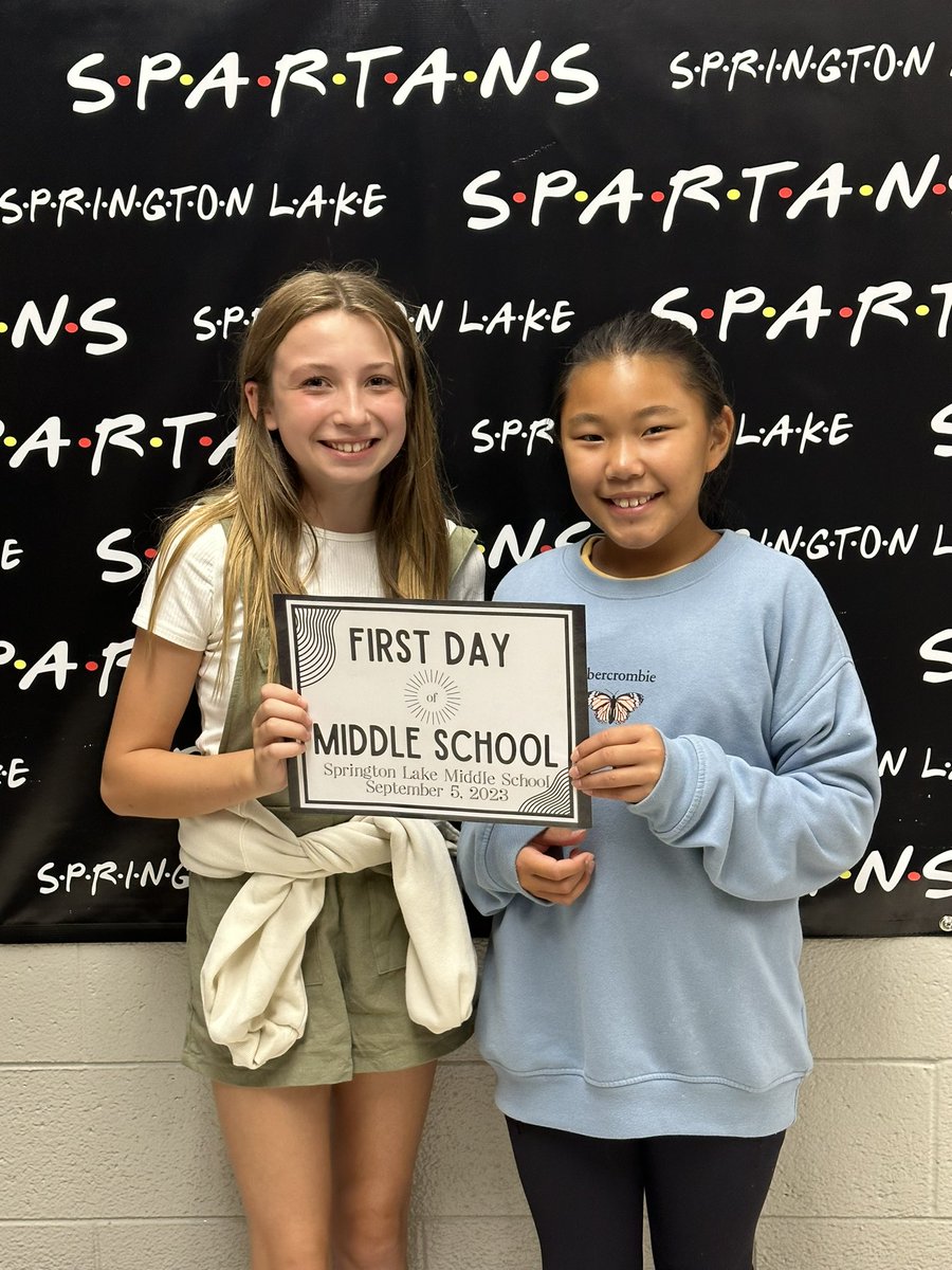 SpringtonLakeMS's tweet image. #FirstDayofMiddleSchool