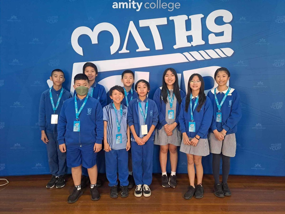 Wishing our three amazing Year 6 teams the very best today at the Maths Cup 🏆 We know you will work together as a team &amp; give it your all.