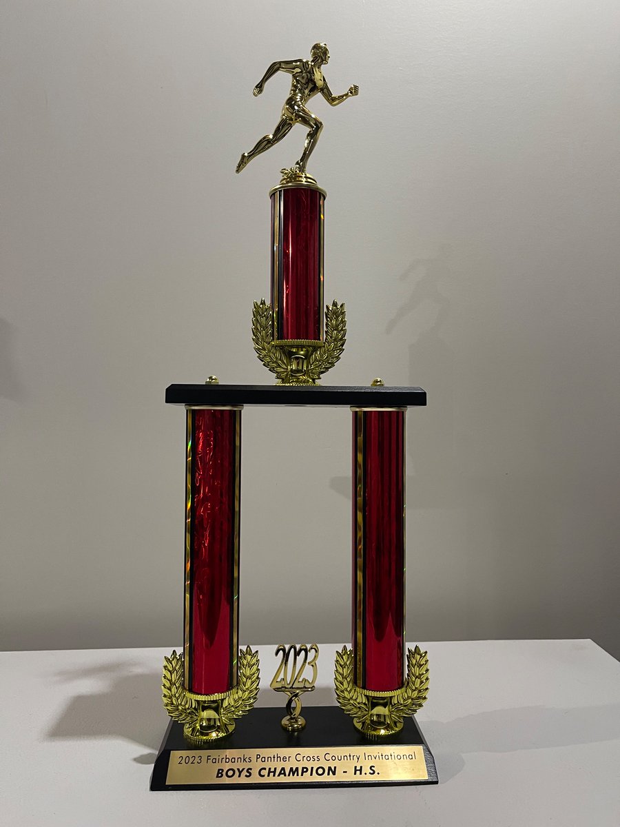 HardingPrexies's tweet photo. 🏃🏽‍♂️Boys XC travels to Fairbanks and brings home the Big Trophy!
Great running team!🔥🔴⚫️
#180daysofjoy
@MCSPresidents https://t.co/VqnDLi0wDo