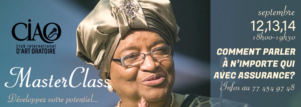 ChanelleKM's tweet photo. Apprenez à parler à n'importe qui avec assurance et aisance. Appelez vite au +221774549748 https://t.co/4X7X6rAyOg