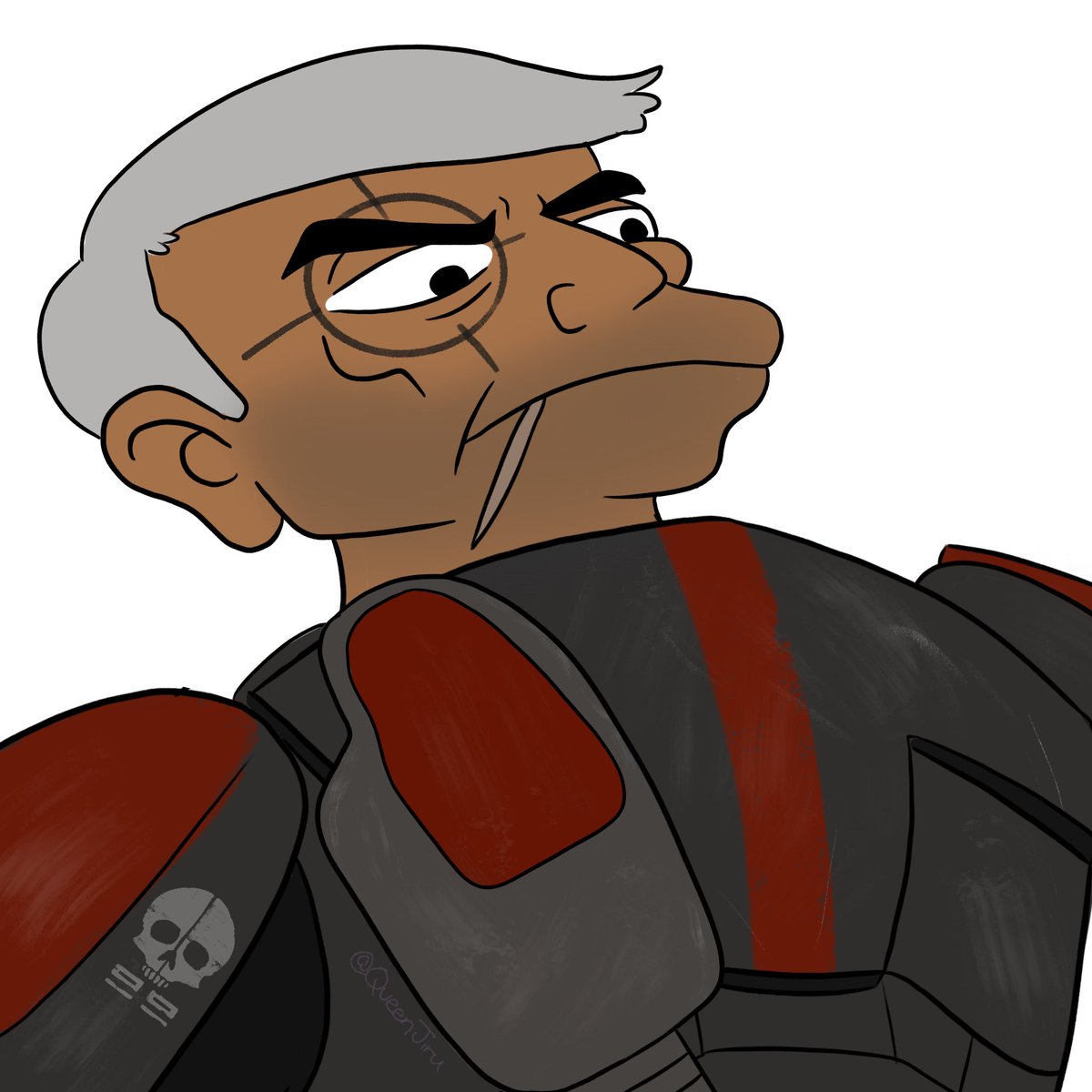 QueenJiru's tweet photo. It was suggested I draw Crosshair as the ‘pathetic’ meme

[crosshair, bad batch] https://t.co/HB0KywT5w3