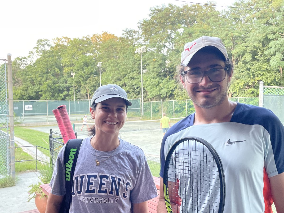 Perfect night for #tennis #qptennis