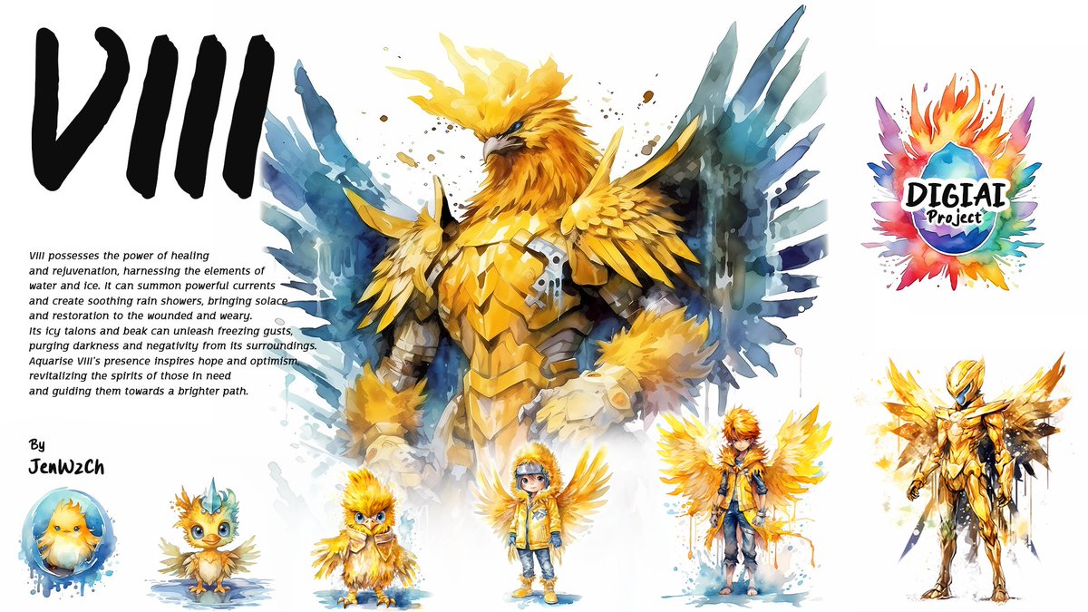 DigiaiProject's tweet image. GEN VIII COLLECTION
Available now !!! opensea.io/DIGIAI
#digiai #NFT #NFTS #NFTs #NFTcollection #NFTdrops #polygonNFT #NFTs #NFTshill #OpenSeaNFT #opensea #NFTcollectibles #NFTCommunity #NFT #NFTartist #OpenSeaNFT #opensea #polygonNFT #midjourney #crypto #digimon #pokemon