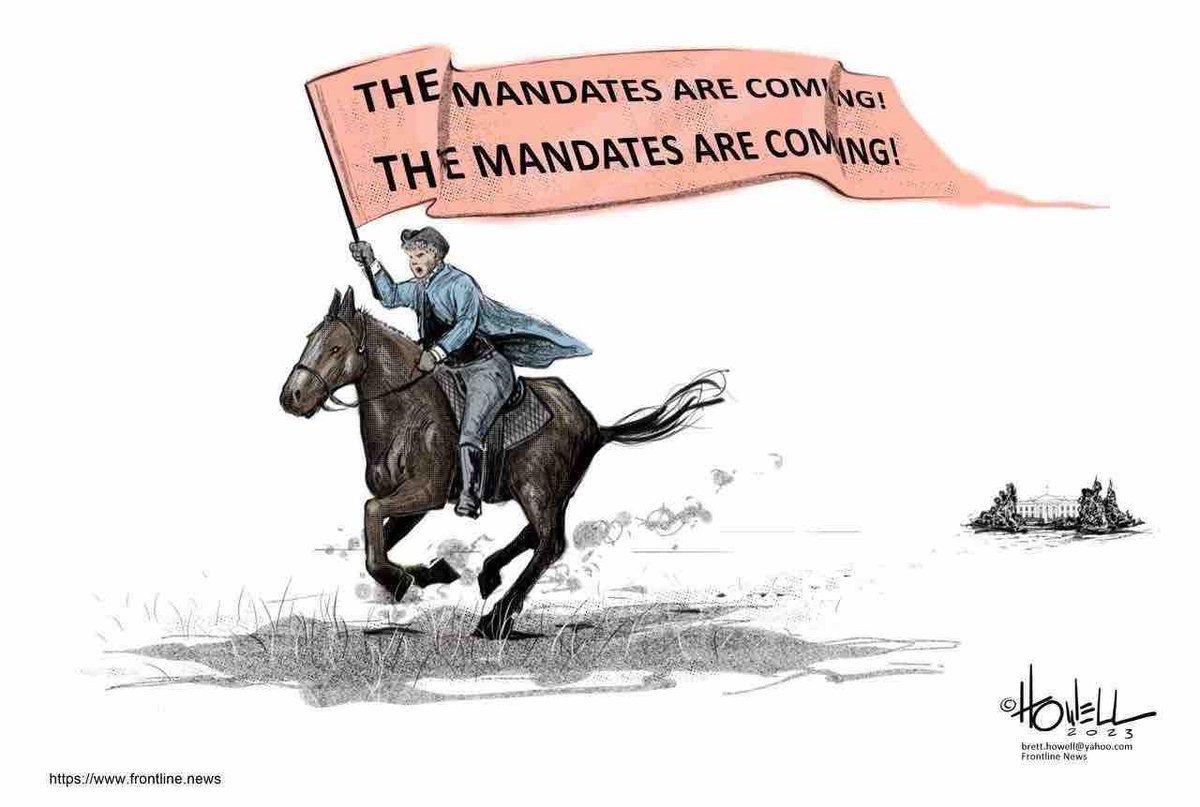 The mandates are coming back.
Get ready.