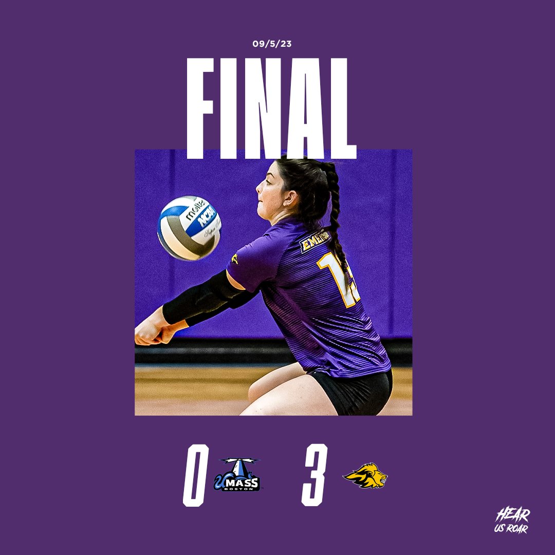 Emerson Athletics (@emersonlions) on Twitter photo Wins going π on a Tuesday.
β½οΈ <a href="/EmersonMSOC/">Emerson College Menβs Soccer</a> 1 | Bates 0
π <a href="/EmersonVBALL/">Emerson Volleyball</a> 3 | Mass. - Boston 0
ποΈπ emersonlions.com/calendar
#HearUsRoar Wins going π on a Tuesday.
β½οΈ <a href="/EmersonMSOC/">Emerson College Menβs Soccer</a> 1 | Bates 0
π <a href="/EmersonVBALL/">Emerson Volleyball</a> 3 | Mass. - Boston 0
ποΈπ emersonlions.com/calendar
#HearUsRoar