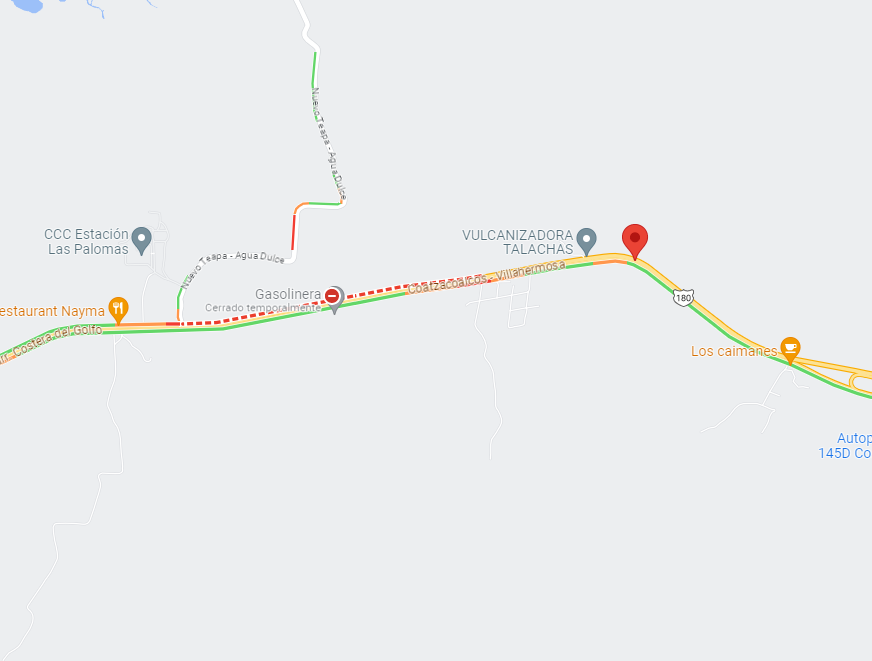 monitoreolemar1's tweet photo. Buenas tardes, me pueden proporcionar información sobre la carretera Villahermosa - Coatzacoalcos km 20 (Costera del golfo) @CNAC_GN @GN_Carreteras @CAPUFE Gracias. https://t.co/0KWecV0nnR