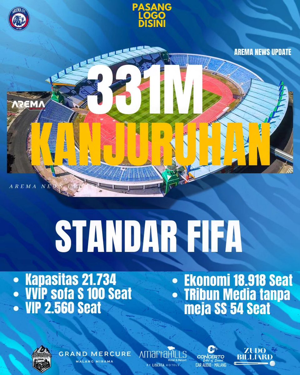 Design kurang lebih seperti itu rek

Single seat di paidi ‼️
" Untuk mengenang para nawak-nawak yang gugur, rencananya akan dibangun MUSEUM di dekat pintu 13 "

. 
Pendapat umak rek ⁉️
📣PP - iklan kerjasama DM/Email

.
Facebook / Tiktok : Check Bio
.