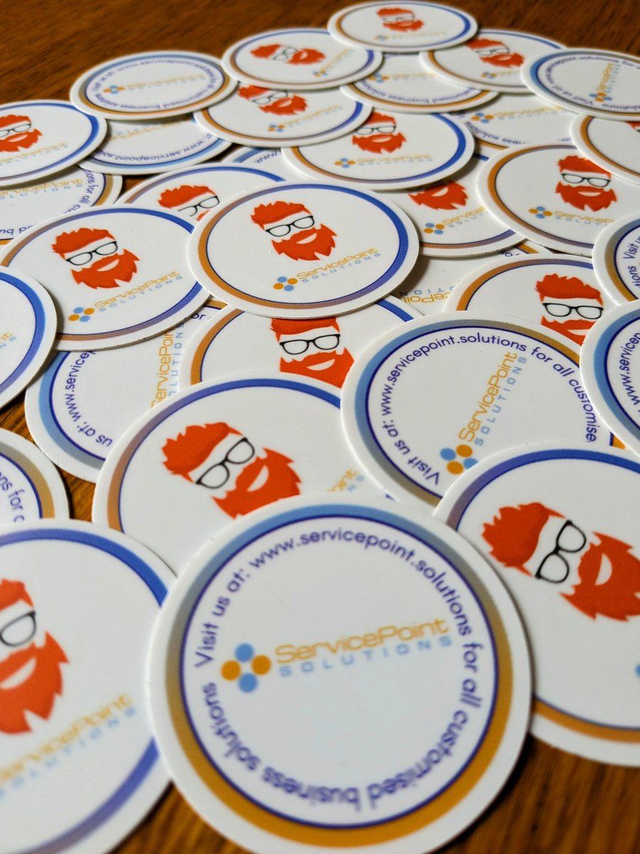sps_sfdc's tweet photo. Only ONE WEEK till Dreamforce 2023 

So much to look forward to* 🤩

* Including these limited edition ServicePoint Solutions stickers 🧔

#DF23 https://t.co/xbzi0aPZ2Z