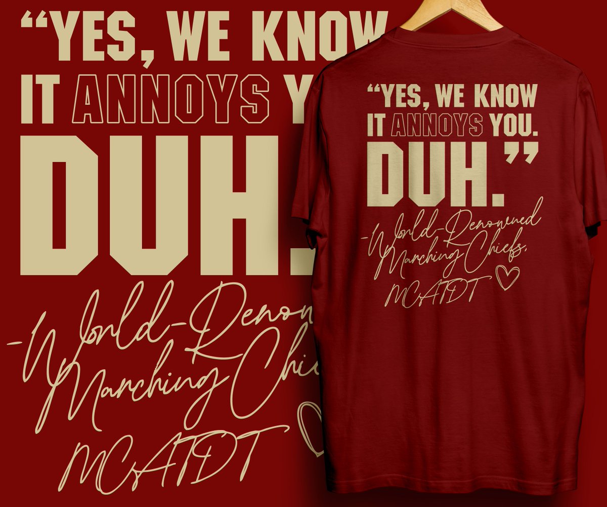 MadisonSocial's tweet photo. Shirt drop!

$10 of each shirt order goes directly to the @FSUChiefs. 

https://t.co/zoPbhavWjE https://t.co/WTIPhWKmjy