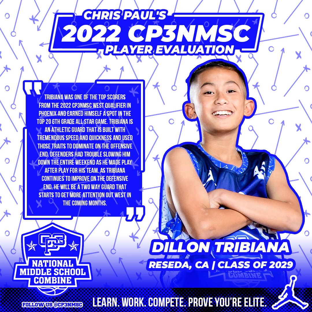 CP3NMSC's tweet photo. 📝Player Breakdown📝
Dillon Tribiana
Reintroducing our series “Player Breakdown” which will highlight player measurements & evaluations from previous attendees. Be on the look out for more!
#CP3NMSC #CP3Family #CP3Camp #YouthBasketball #BasketballCamp https://t.co/9mDXFutpzK