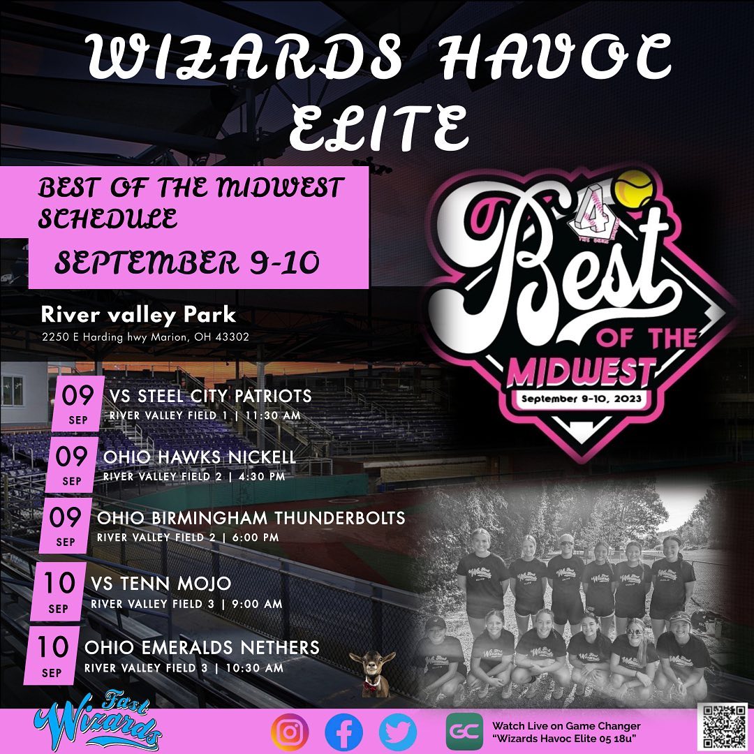 Allie Giezie 2025 (@agiezie) on Twitter photo I am super excited to be starting fall ball this weekend with my new team Fast Wizards Havoc Elite at the Best of the Midwest Tournament in Marion Ohio! <a href="/KentStSoftball/">Kent State Softball</a> <a href="/OhioBobcatSB/">Ohio Softball</a> <a href="/Paige_McMenemy/">Paige McMenemy</a> <a href="/coachkelsid/">Kelsi Dunne Diaz</a> <a href="/StephanieCeo/">Stephanie Ceo</a> <a href="/CoachKnerem/">Emlyn Knerem</a>
<a href="/ERAUSoftball/">Embry-Riddle Softball</a> <a href="/DloweOilerkid/">Danielle Lowe</a> <a href="/Hall_J_4/">Jenna Hall</a> I am super excited to be starting fall ball this weekend with my new team Fast Wizards Havoc Elite at the Best of the Midwest Tournament in Marion Ohio! <a href="/KentStSoftball/">Kent State Softball</a> <a href="/OhioBobcatSB/">Ohio Softball</a> <a href="/Paige_McMenemy/">Paige McMenemy</a> <a href="/coachkelsid/">Kelsi Dunne Diaz</a> <a href="/StephanieCeo/">Stephanie Ceo</a> <a href="/CoachKnerem/">Emlyn Knerem</a>
<a href="/ERAUSoftball/">Embry-Riddle Softball</a> <a href="/DloweOilerkid/">Danielle Lowe</a> <a href="/Hall_J_4/">Jenna Hall</a>