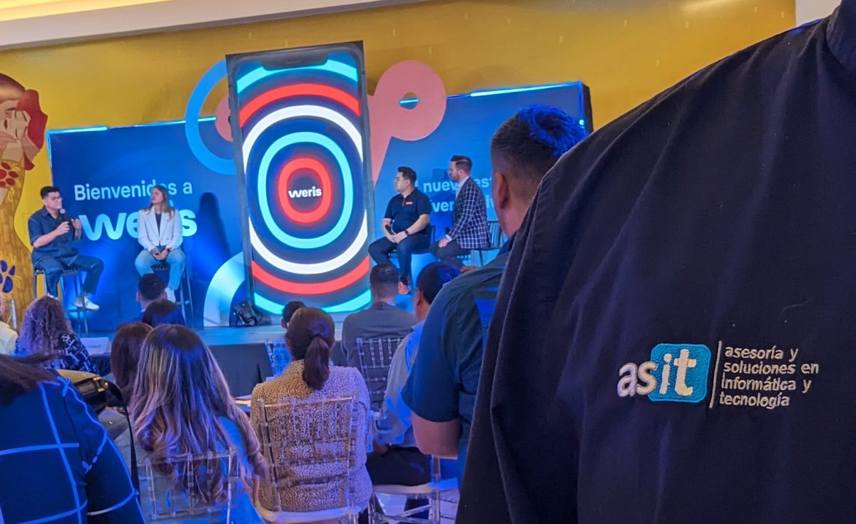 En el lanzamiento de <a href="/werisapp/">Weris.app</a> 🙌