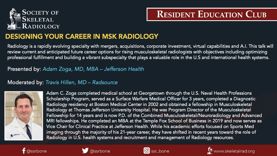 Society of Skeletal Radiology (@ssrbone) on Twitter photo 🙌WE.ARE.BACK.
Join <a href="/AZOGA/">adam zoga</a> of <a href="/JeffersonRads/">Jefferson Radiology</a> as he kicks off season 3 of the Resident Education Club!
🗓Wed, 09/13, 7PM ET
Register 👇
skeletalrad.org/resident-educa…
<a href="/travisjhillen/">travisjhillen</a> <a href="/morrisonMSK/"> William Morrison, MD</a> @jeffbelair @KurraChandana <a href="/VivekKaliaMD/">Vivek Kalia, MD MPH</a> <a href="/SoteriosGyft/">Soterios Gyftopoulos MD MBA MSc</a> <a href="/cychang1414/">Connie Y Chang</a> <a href="/ssr_rwg/">SSR_RWG</a> #MSKrad 🙌WE.ARE.BACK.
Join <a href="/AZOGA/">adam zoga</a> of <a href="/JeffersonRads/">Jefferson Radiology</a> as he kicks off season 3 of the Resident Education Club!
🗓Wed, 09/13, 7PM ET
Register 👇
skeletalrad.org/resident-educa…
<a href="/travisjhillen/">travisjhillen</a> <a href="/morrisonMSK/"> William Morrison, MD</a> @jeffbelair @KurraChandana <a href="/VivekKaliaMD/">Vivek Kalia, MD MPH</a> <a href="/SoteriosGyft/">Soterios Gyftopoulos MD MBA MSc</a> <a href="/cychang1414/">Connie Y Chang</a> <a href="/ssr_rwg/">SSR_RWG</a> #MSKrad