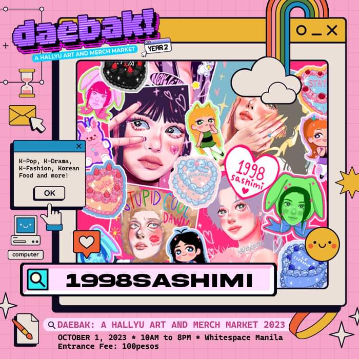 StickerConMNL's tweet photo. 🫰🏻1998sashimi🫰🏻

Hi, I am Sashimi and I love Kpop. I don't have money so please spend your money on my art so I can buy myself more Kpop merch. Thank you.

📱 IG: @1998sashimi
💻Shopee: 1998sashimi https://t.co/CRfqpapCSw