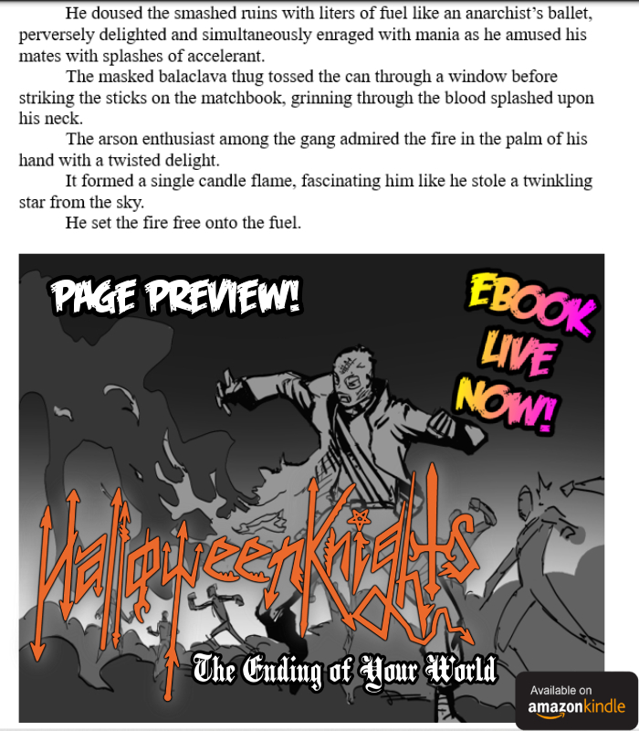 Hey #ReadingCommunity and #WritingCommunity!

Here's your #HalloweenKnights #TrickOrTreatMOFO #WritersLift #ArtShare and #ShamelessSelfPromo for #ArtMoots #AuthorsOfTwitter #WritersOfTwitter!

Drop your: #art #books #blogs #fanart #links #music #rock #WIP!

Follow, like, retweet!