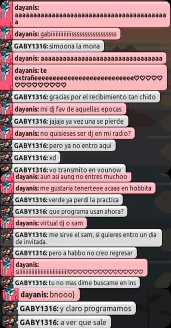 EsGABY1316's tweet photo. Que chido recibimiento por parte tuya !! Muy chido! No crei q alguien me recordase así https://t.co/3NFxvutfPr