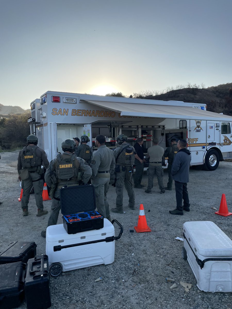 Early morning mock SWAT call. SED operators train constantly to hone their skills in preparation to best serve our communities.

#SBCSD
#sbcsd_sed
#JoinTheLegacy