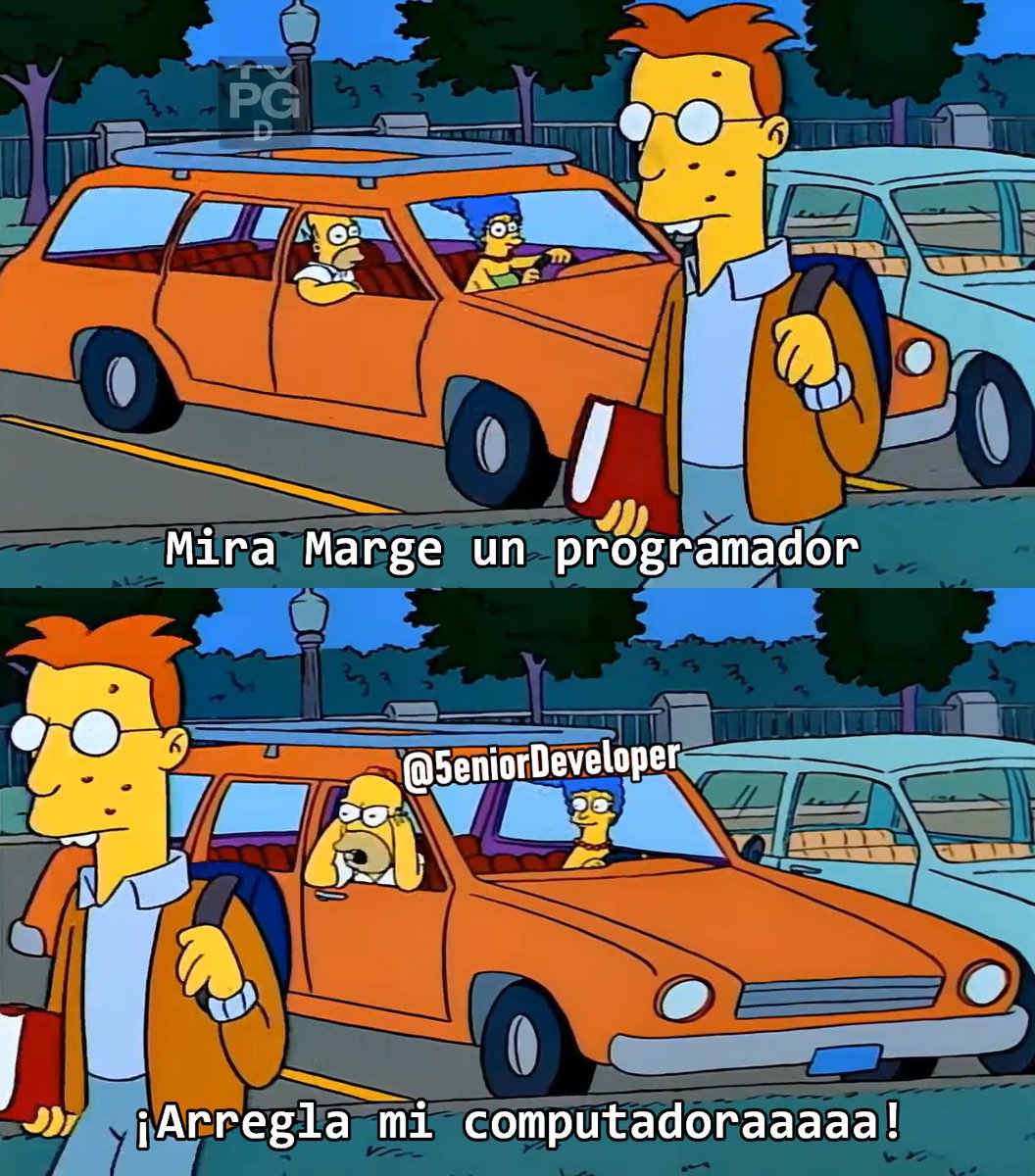 5eniorDeveloper's tweet photo. Cualquiera de mis familiares cuando voy de visita al pueblo https://t.co/k5sqzvOyW1