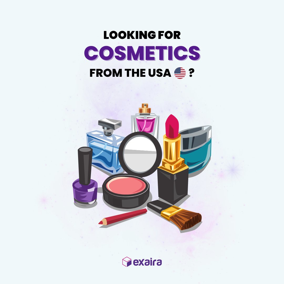 exaira_official's tweet photo. GLOW UP WITH USA COSMETICS! 🇺🇸✨

Elevate your beauty game with the finest makeup and skincare from the USA. Discover top websites like Ulta, Sephora, and more for all your beauty needs! 💄✨

Want to shop for items from the USA?

Contact us 👇
🔗 https://t.co/nqxkUrByCE https://t.co/IGR5E6WU1y