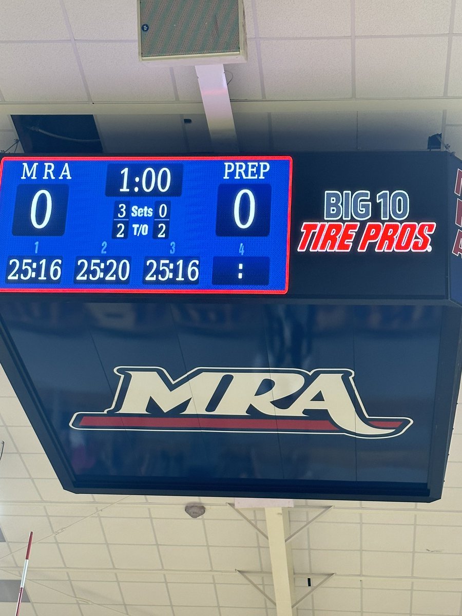 MRA ran it’s win streak to 9 with a sweep of visiting Jackson Prep.  The Lady Pats, now 25-1 (4-1) host St Andrews Thursday night. <a href="/MRAAthletics/">𝐀𝐭𝐡𝐥𝐞𝐭𝐢𝐜𝐬 | 𝐌𝐑𝐀</a> <a href="/bshields0244/">Brandon Shields</a> <a href="/msscoreboard/">Mississippi Scoreboard</a> <a href="/mais_scores/">MAIS Sports Scores</a>  🏐🏐🏐