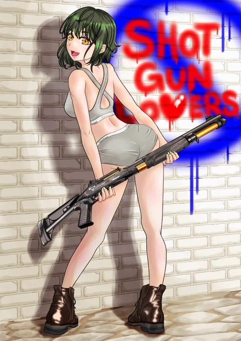 #私の作品知ってもらえたら幸せの極みゆるいタッチの装備とか銃と女の子とか描いてます。 