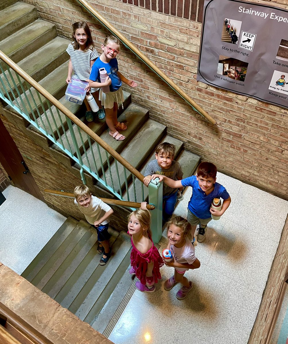 First day of school at Crow Island was magic! <a href="/winnetka36/">Winnetka 36</a> <a href="/CrowIslandD36/">Crow Island Elementary School</a>