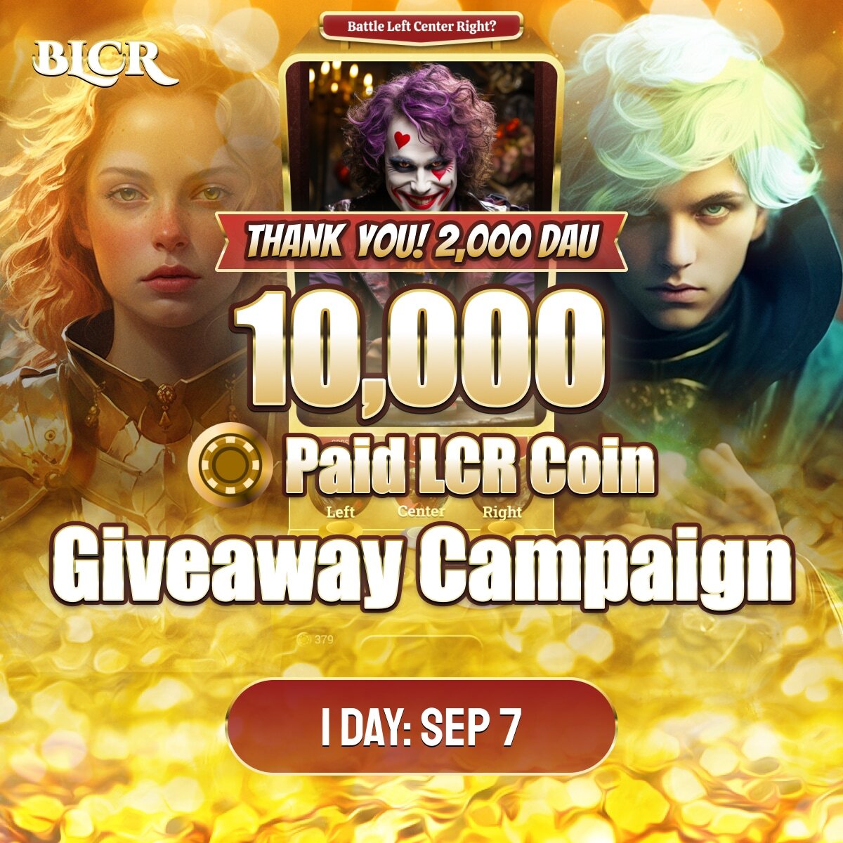 BLCR (Battle Left Center Right) tweet media