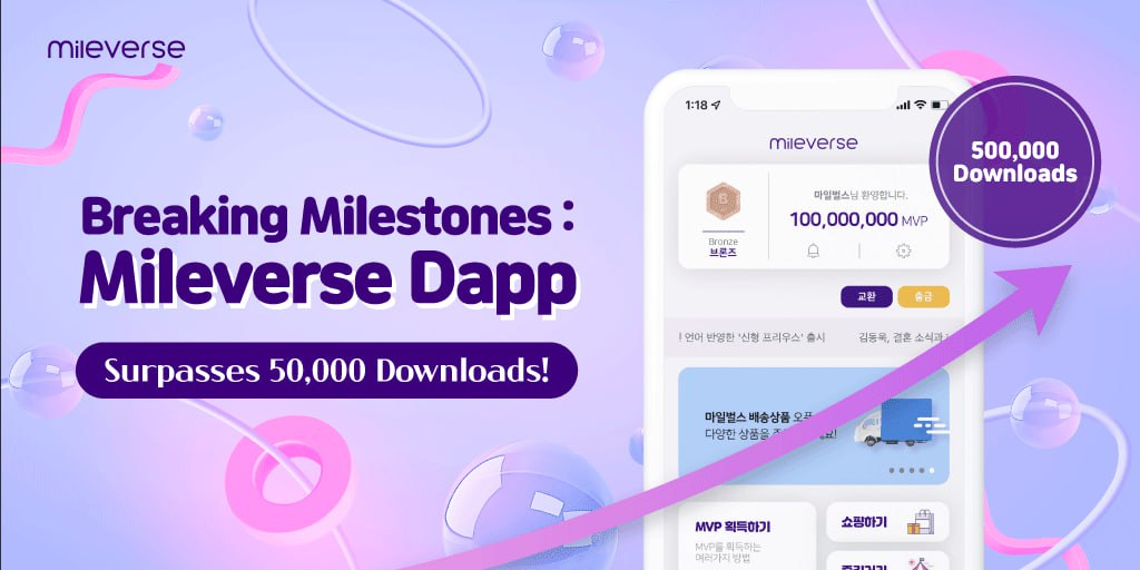 🚀 Big News Alert! 🎉

MileVerse has hit an incredible milestone with over 500,000 downloads since the launch of 3.0 last December. 📥

Plus, we're introducing exclusive discounts of up to 6% on digital vouchers!

Save big while using your points. Stay tuned for more updates!