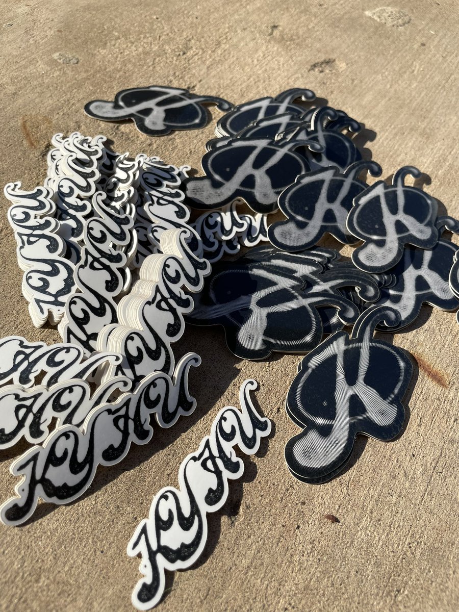 KYHU Stickers out, you’ll see them around 🤞🏼