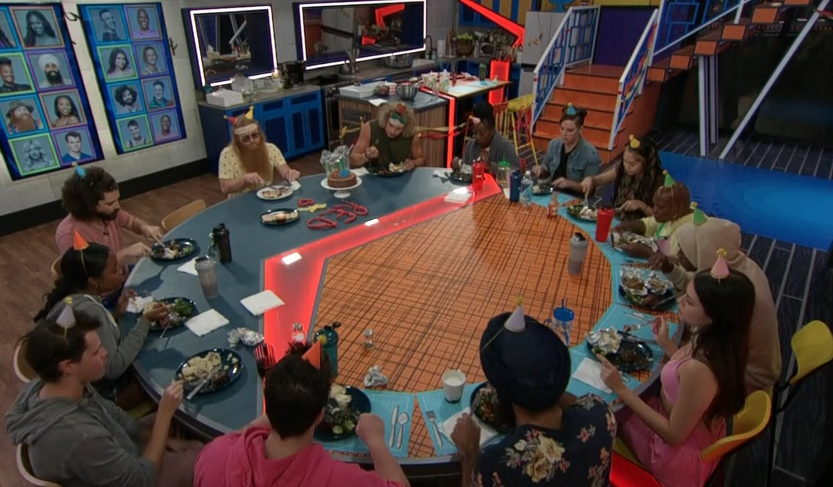 bbswaggggs's tweet photo. What is so amazing about this show is that each of them spent the last 12 hours talking shit and plotting each other's demise and yet:
#bb25 https://t.co/pEw3fia8TX